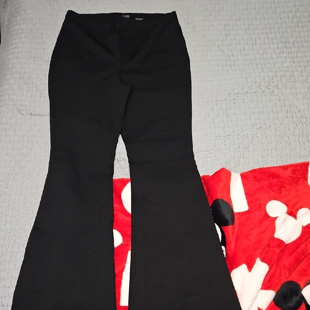 H&M Black Boot Cut Pants BNWOT